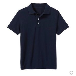 Cat & Jack Boys Navy polo size L (10/12) Husky